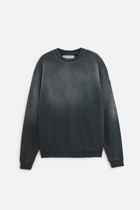 RIPPED RELAXED CREWNECK SWEATER